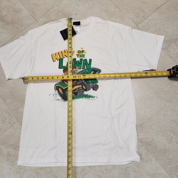 VTG 90s Y2K King Of The Lawn "Hill Parody" Mens L Large USA Made Graphic T Shirt - Picture 7 of 8